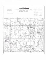 Waterloo Township, Quandahl, Dorchester, Bergen, Allamakee County 1886 Version 1